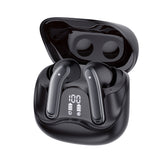 Casti wireless Techsuit Premium EchoFit Pro (CW5), Bluetooth V5.4, ANC, ENC, 400mAh, Multi-Connect, Incarcare rapida, 6 Microfon, negru