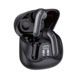Casti wireless Techsuit Premium EchoFit Pro (CW5), Bluetooth V5.4, ANC, ENC, 400mAh, Multi-Connect, Incarcare rapida, 6 Microfon, negru