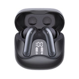 Casti wireless Techsuit Premium EchoFit Pro (CW5), Bluetooth V5.4, ANC, ENC, 400mAh, Multi-Connect, Incarcare rapida, 6 Microfon, negru