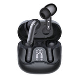 Casti wireless Techsuit Premium EchoFit Pro (CW5), Bluetooth V5.4, ANC, ENC, 400mAh, Multi-Connect, Incarcare rapida, 6 Microfon, negru