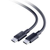 Cablu 3mk de date Hyper, UBS-C to USB-C, 100W, 5A, 1.2m, negru