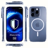 Husa pentru iPhone 16 Pro, 3mk MagCase, transparenta