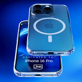 Husa pentru iPhone 16 Pro, 3mk MagCase, transparenta