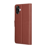 Husa pentru Samsung Galaxy A07 4G, Techsuit Leather Folio, maro