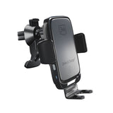 Suport auto 3mk cu Wireless Charging Drive & Charge, pentru Bord/Windscreen/Grila ventilatie, Automatic Adjustment, 15W, negru