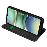 Husa pentru Xiaomi Redmi A5 4G (Regional), Techsuit Magskin Book, negru