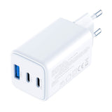 Incarcator retea 3mk Hyper, USB-A/USB-C, GaN Technology, 65W, QX4+, Fireproof V0 Material, alb