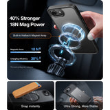 Husa pentru iPhone 17 Pro Max, Torras Guardian Magnetic Series, transparenta