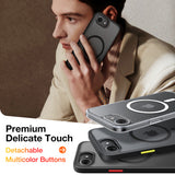 Husa pentru iPhone 17 Pro Max, Torras Guardian Magnetic Series, transparenta
