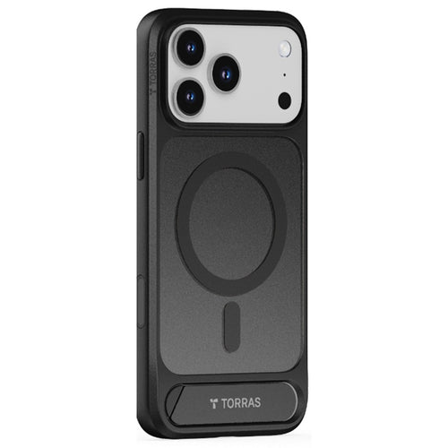 Husa pentru iPhone 17 Pro Max, Torras Pstand, negru