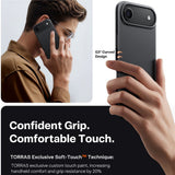 Husa pentru iPhone 17 Air, Torras SlimFit MagSafe Series, negru