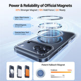 Husa pentru iPhone 17 Pro, Torras Ostand Pro MagSafe Series, transparenta