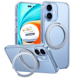 Husa pentru iPhone 17, Torras Ostand Pro MagSafe Series, transparenta