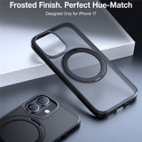 Husa pentru iPhone 17, Torras Ostand Pro MagSafe Series, negru