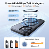 Husa pentru iPhone 17, Torras Ostand Pro MagSafe Series, negru