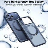 Husa pentru iPhone 17, Torras Ostand Pro MagSafe Series, negru