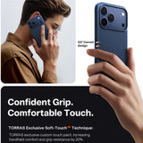 Husa pentru iPhone 17 Pro Max, Torras SlimFit MagSafe Series, albastru