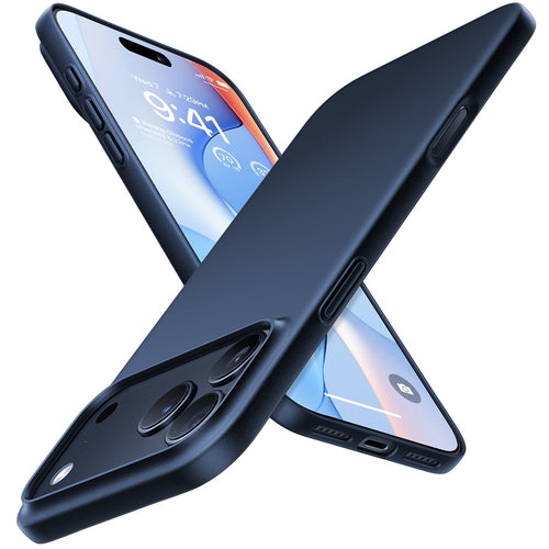 Husa pentru iPhone 17 Pro, Torras SlimFit MagSafe Series, albastru