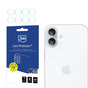 Folie de protectie pentru iPhone 17, 3mk Lens Protection (4 pack)