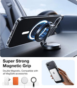 Husa pentru iPhone 17 Pro Max, Torras SlimFit MagSafe Series, transparenta