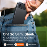Husa pentru iPhone 17, Torras SlimFit MagSafe Series, transparenta