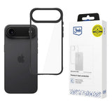 Husa pentru iPhone 17 Air, 3mk Satin Armor Case+, negru