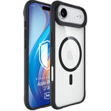 Husa pentru iPhone 17 Air, 3mk Satin Armor MagCase, negru