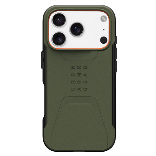 Husa pentru iPhone 17 Pro, UAG Civilian MagSafe, verde