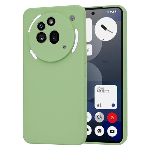 Husa pentru Nothing Phone (3a) Pro, Techsuit SoftFlex, verde deschis