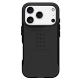 Husa pentru iPhone 17 Pro Max, UAG Civilian MagSafe, negru