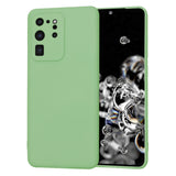 Husa pentru Samsung Galaxy S20 Ultra 5G, Techsuit SoftFlex, verde deschis