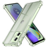 Husa pentru Motorola Moto G54 Power Edition, Techsuit Shockproof Clear Silicone, transparenta