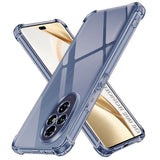 Husa pentru Honor 200, Techsuit Shockproof Clear Silicone, fumuriu