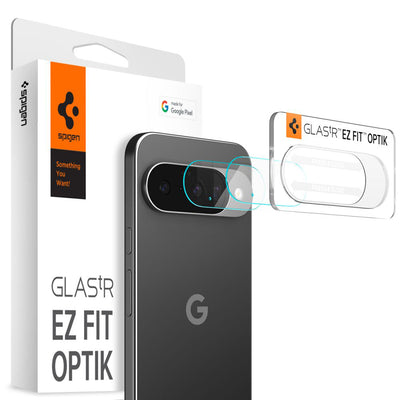 Folie de protectie pentru Google Pixel 10, Spigen (2 pack) Optik.tR Camera Glass (AGL09661)