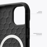 Husa pentru iPhone 17 Pro, UAG Civilian MagSafe, negru