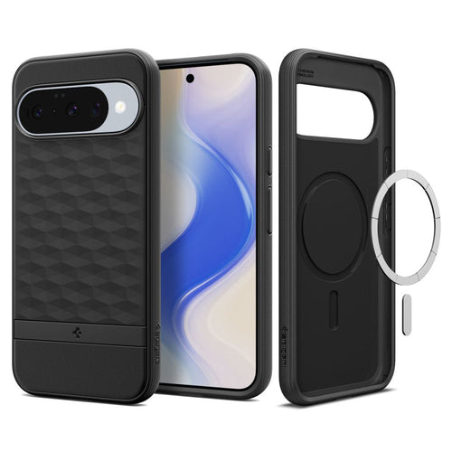 Husa pentru Google Pixel 10, Spigen Caseology Parallax MagSafe (ACS09708), negru