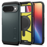 Husa pentru Google Pixel 10, Spigen Tough Armor MagSafe (ACS09707), verde