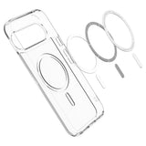 Husa pentru Google Pixel 10, Spigen Ultra Hybrid MagSafe (ACS09702), transparenta