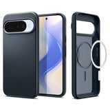 Husa pentru Google Pixel 10, Spigen Thin Fit MagSafe (ACS09700), albastru inchis