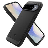 Husa pentru Google Pixel 10, Spigen Rugged Armor MagSafe (ACS09698), negru