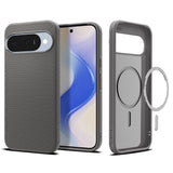 Husa pentru Google Pixel 10, Spigen Liquid Air MagSafe (ACS09697), cenusiu