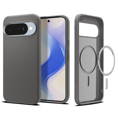 Husa pentru Google Pixel 10, Spigen Liquid Air MagSafe (ACS09697), cenusiu