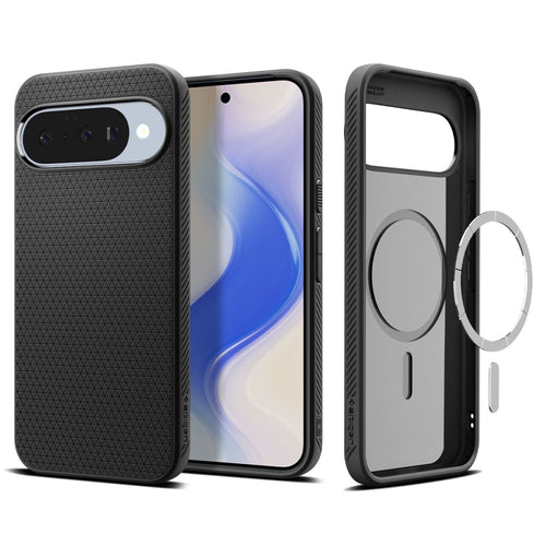 Husa pentru Google Pixel 10, Spigen Liquid Air MagSafe (ACS09695), negru