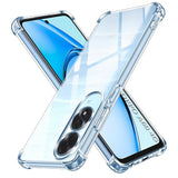 Husa pentru OPPO A60 4G, Techsuit Shockproof Clear Silicone, transparenta