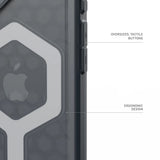 Husa pentru iPhone 17 Pro, UAG Essential Armor MagSafe, gri