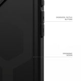 Husa pentru iPhone 17 Pro Max, UAG Essential Armor MagSafe, negru