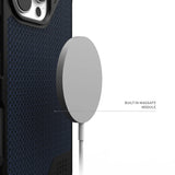 Husa pentru iPhone 17 Pro Max, UAG Metropolis LT MagSafe, negru frost