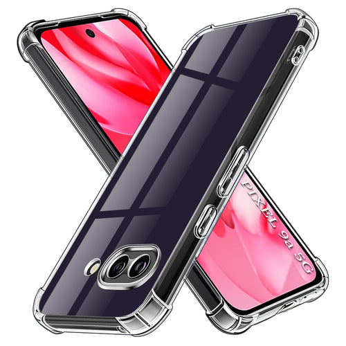Husa pentru Google Pixel 9a, Techsuit Shockproof Clear Silicone, transparenta