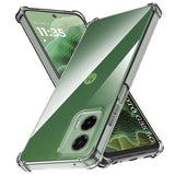 Husa pentru Motorola Moto G35, Techsuit Shockproof Clear Silicone, transparenta