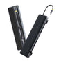 Hub USB Baseus Docking station EliteJoy EH3 (B0114200), USB-C to 2x HDMI, DP, 3x Type-C, 3x USB, SD/TF, RJ45, 10Gbps, gri